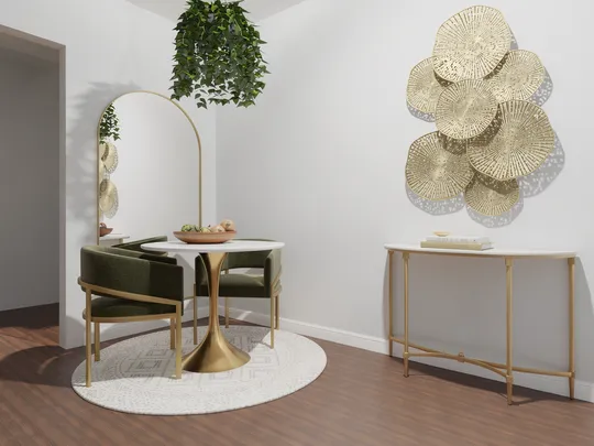 Dining Room · Midcentury Modern designed by Valeria