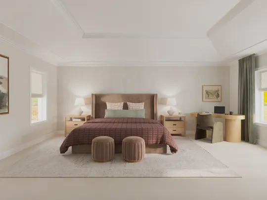 Bedroom designed by Federica