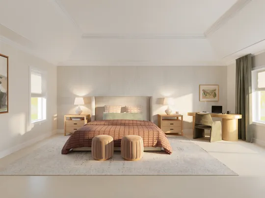 Bedroom designed by Federica