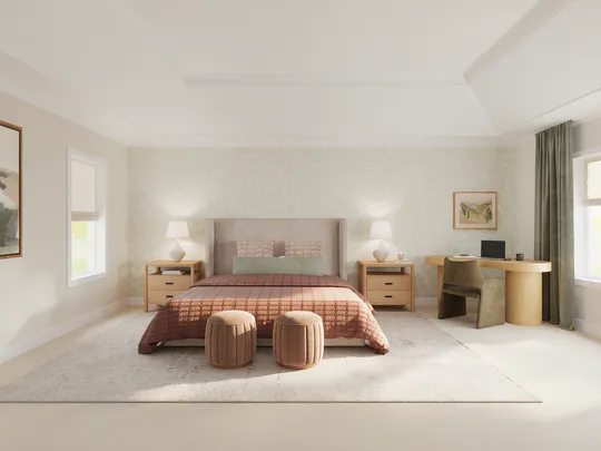 Bedroom designed by Federica