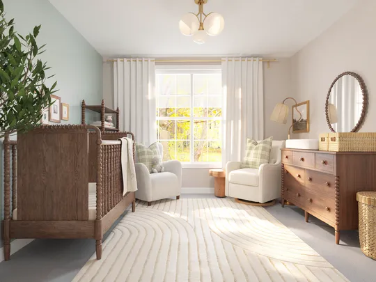 Nursery designed by Claire