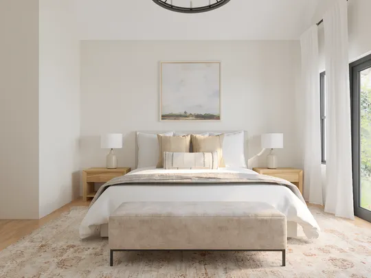 Bedroom · Contemporary designed by Erin