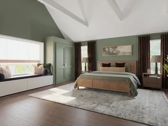 Bedroom designed by Amanda