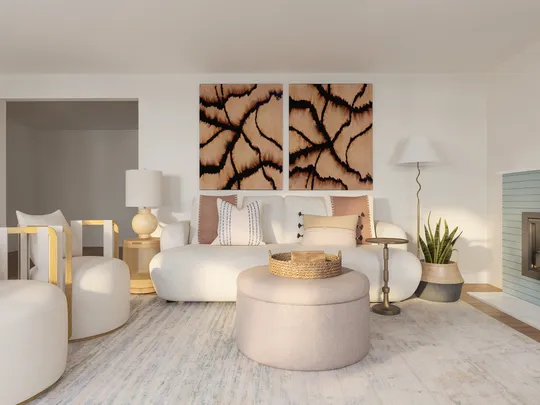 Living Room · Coastal designed by Estrellita