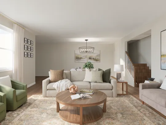 Living Room · Transitional designed by Nicole