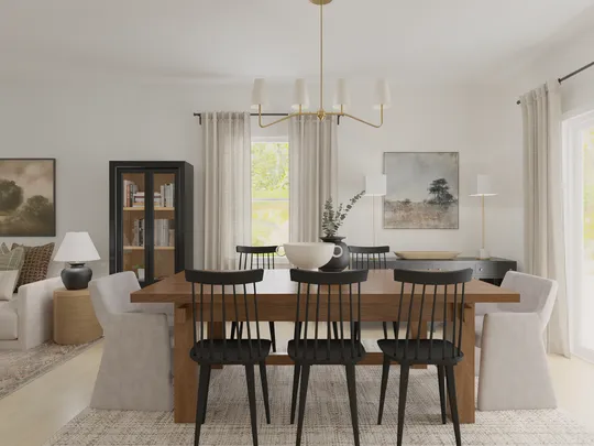 Dining Room · Organic Modern designed by Luisa