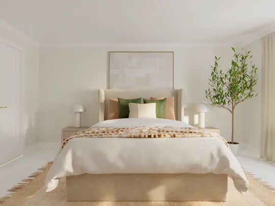 Bedroom · Inspired Modern designed by Colleen