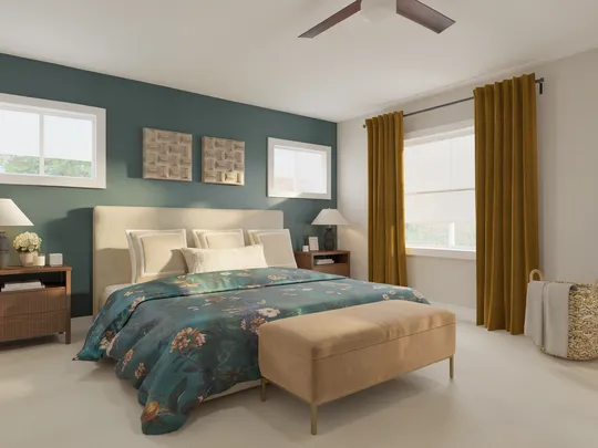 Bedroom designed by Amanda