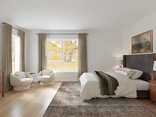 Bedroom · Warm Transitional designed by Marisa