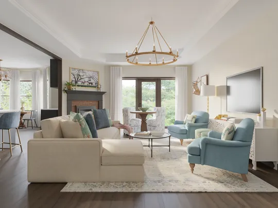 Living Room · Classic designed by Nicole