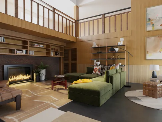 Living Room designed by Keaton