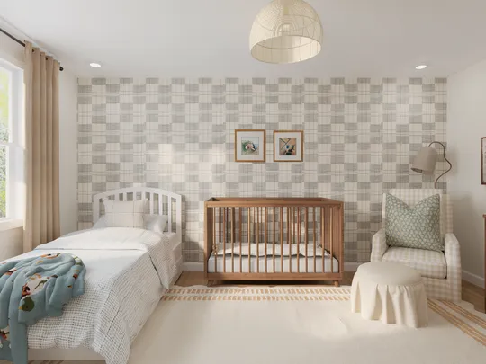 Nursery · Modern Cottage designed by Candice