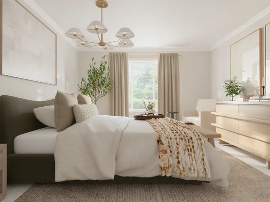 Bedroom · Inspired Modern designed by Colleen
