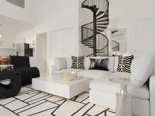 Living Room · Contemporary designed by Sofia