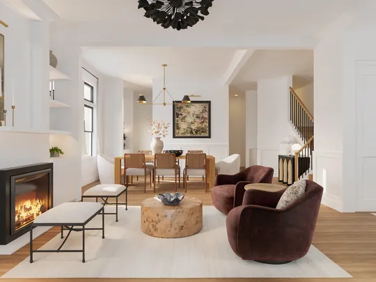 Living Room · Organic Modern designed by Tracy