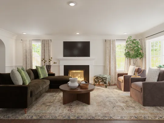 Living Room designed by Marcella