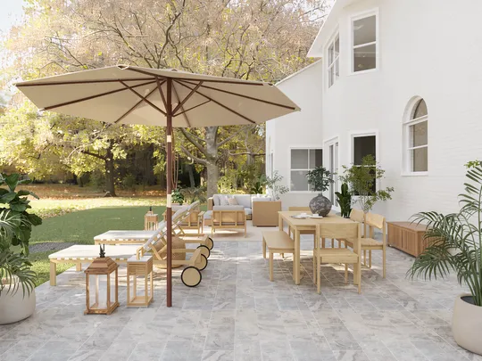 Outdoor Space · Organic Modern designed by Luisa