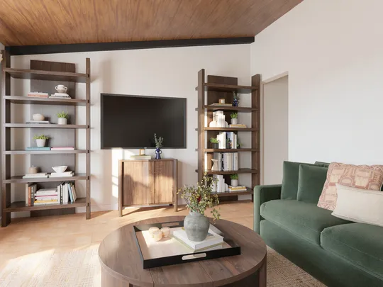Living Room · Inspired Modern designed by Wan