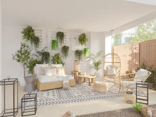 Outdoor Space designed by Amanda