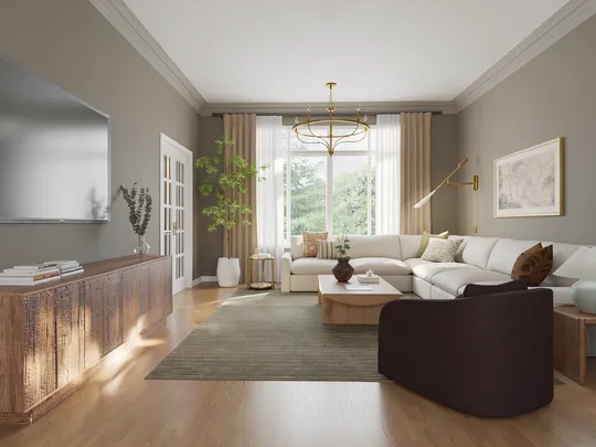 Living Room · Contemporary designed by Emily