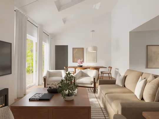 Living Room · Contemporary designed by Lara