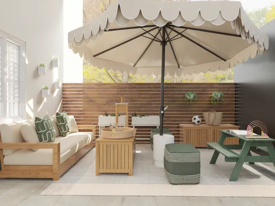 Outdoor Space · Modern designed by Emerie