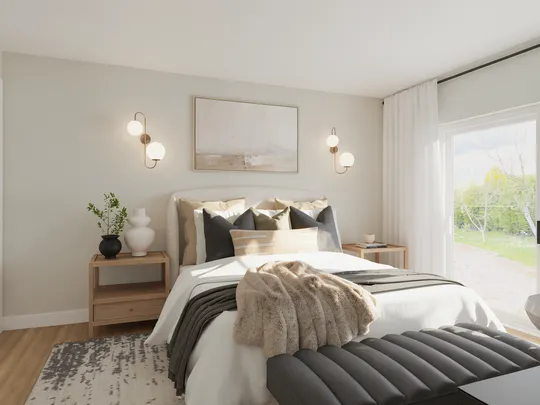 Bedroom designed by Amanda
