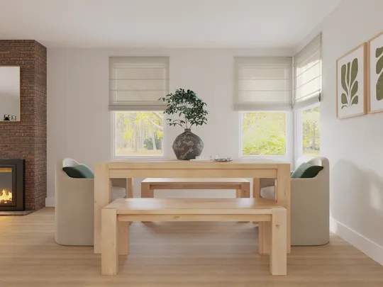 Living Room · Transitional designed by Martha