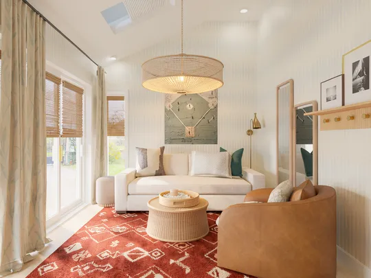 Living Room · California Cool designed by Candice