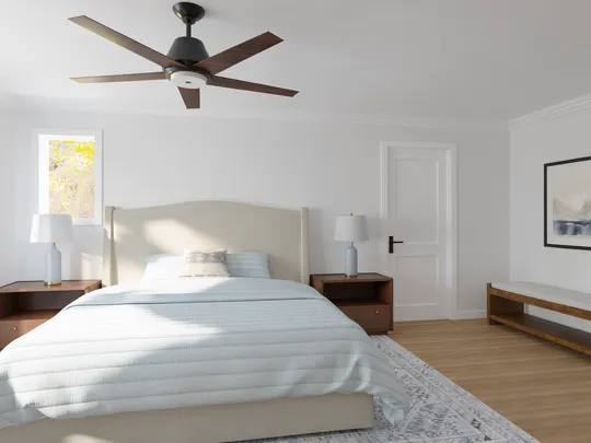 Bedroom designed by Katie