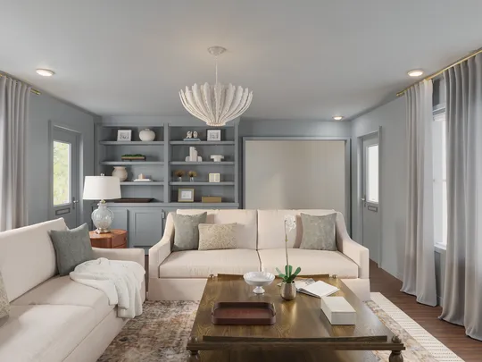 Living Room · New Classic designed by Candice