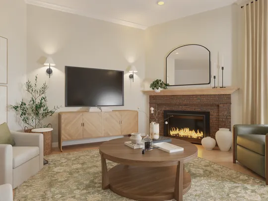 Living Room · Traditional designed by Julia