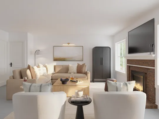 Living Room · Contemporary designed by Lisa