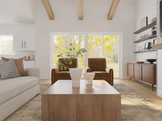 Living Room · Modern designed by Estefania