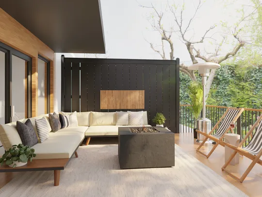 Outdoor Space · Modern designed by Marcela