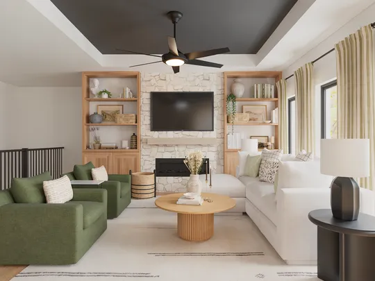 Living Room · Midcentury Scandi designed by Natalia