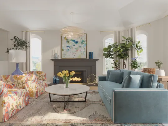 Living Room designed by Claire