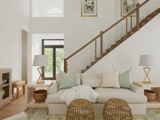 Living Room · New Classic designed by Candice