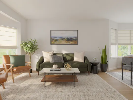 Dining Room · Midcentury Modern designed by Rachel