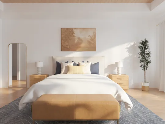Bedroom designed by Veridiana