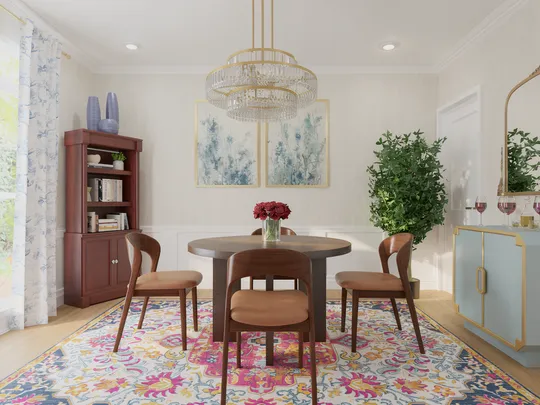 Dining Room · Eclectic designed by Rachel