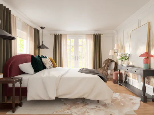 Bedroom designed by Ana