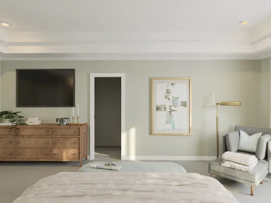Bedroom · Transitional designed by Marcela