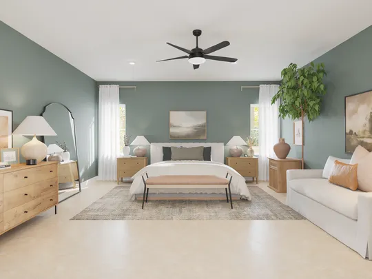 Bedroom designed by Claire