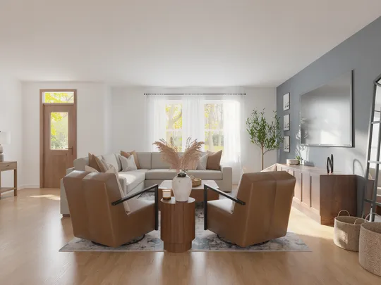 Living Room · Organic Modern designed by Nicole