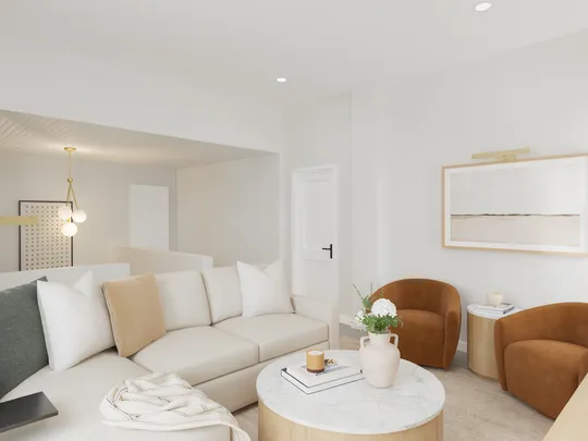 Living Room · Contemporary designed by Rocío