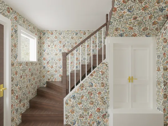 Entryway designed by Cait