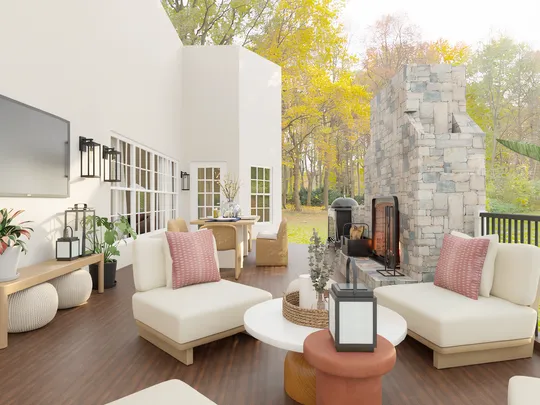 Outdoor Space designed by Ana