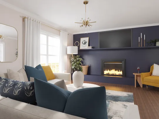Living Room · Modern designed by Marcela