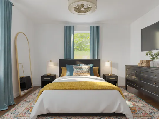Bedroom · Modern designed by Marcela
